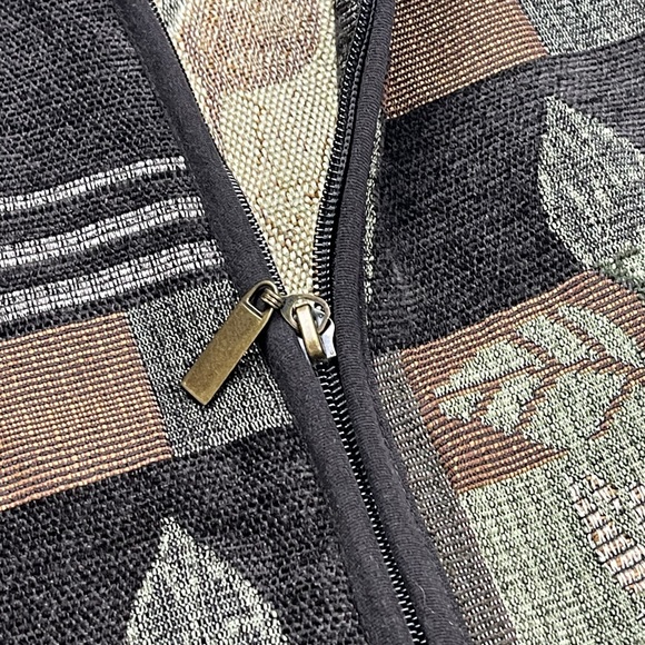 Preloved CJ Banks by Christopher and Banks Tapestry Jacket size 2X - Picture 9 of 9